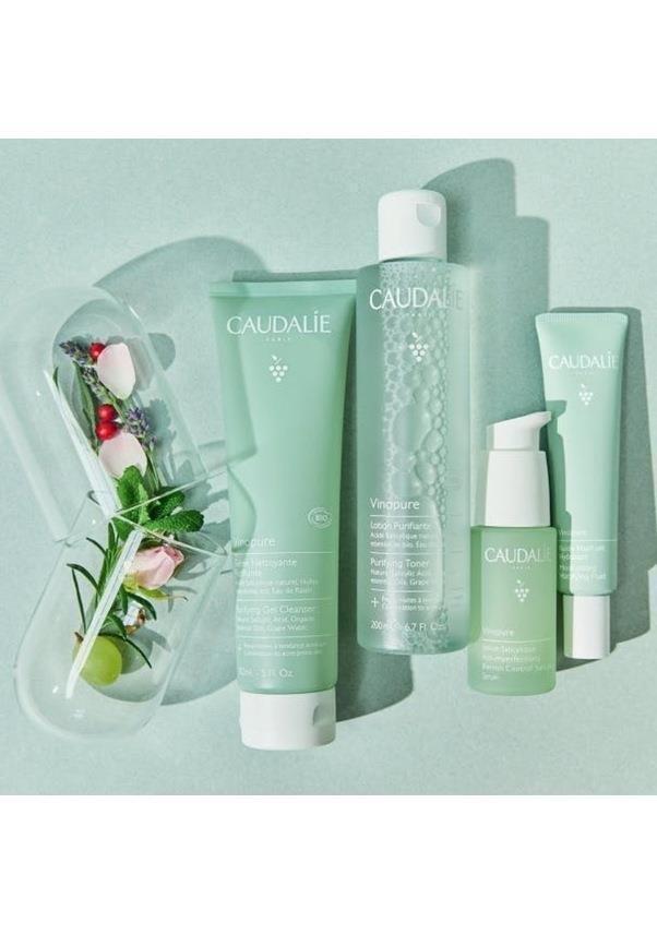 Caudalie Vinopure Clear Skin Purifying Toner - Fragrance-Free, 200ml for Mixed Skin Types