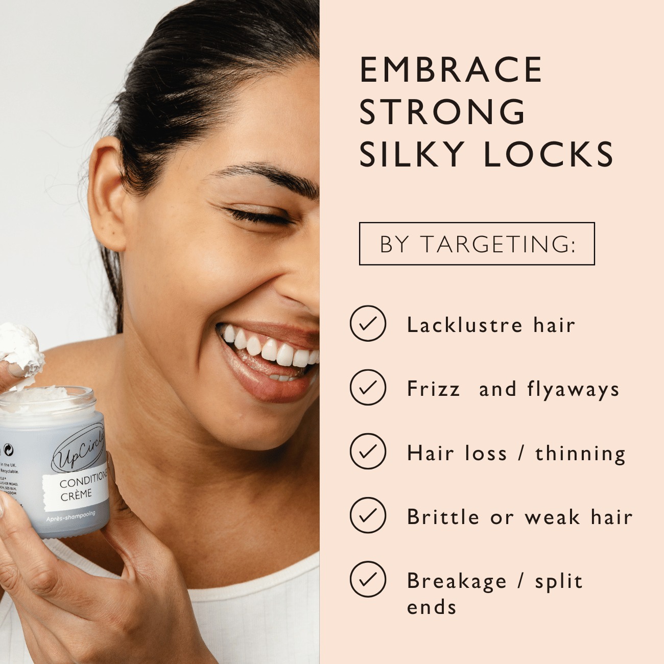 Conditioner Crème with Plant Keratin + Panthenol - M2G