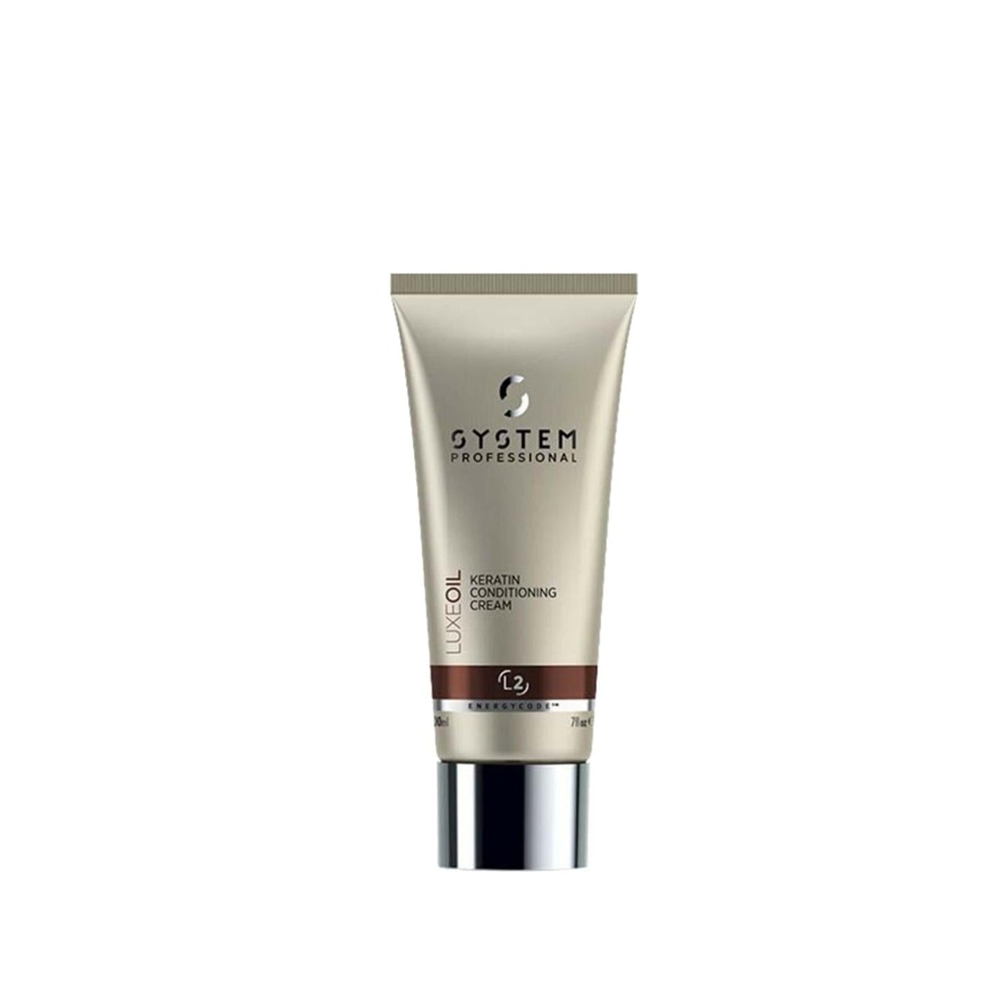 Wella System Professional Luxe Oil Keratin Hair Cream 200ml - Nourishing Keratin Treatment for Damaged Hair
