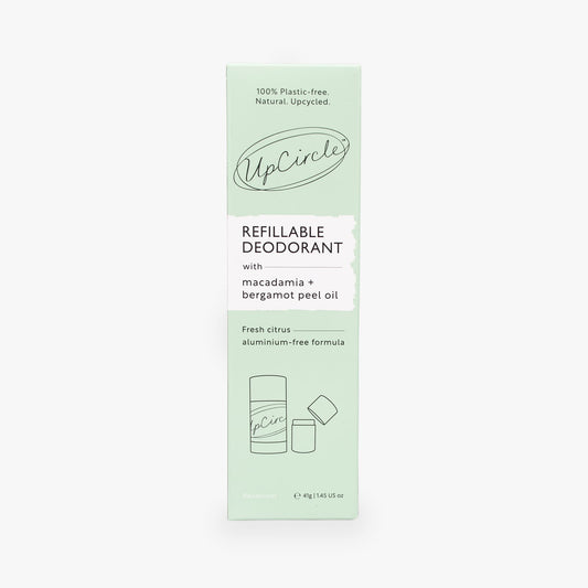 Refillable Deodorant with Macadamia + Bergamot - M2G