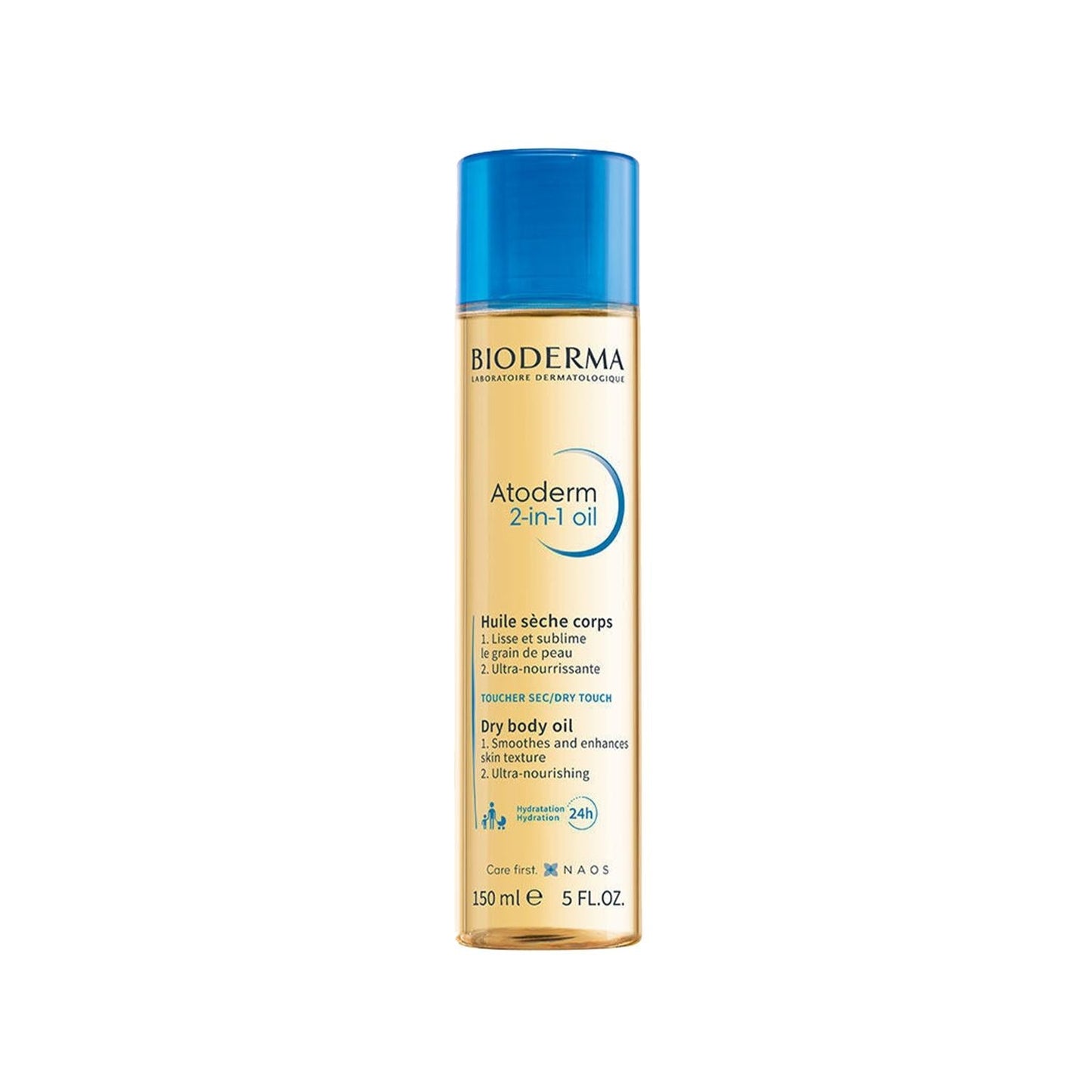 Bioderma Atoderm 2-in-1 Body Oil & Moisturizer for Dry Skin & Stretch Mark Prevention - 150ml