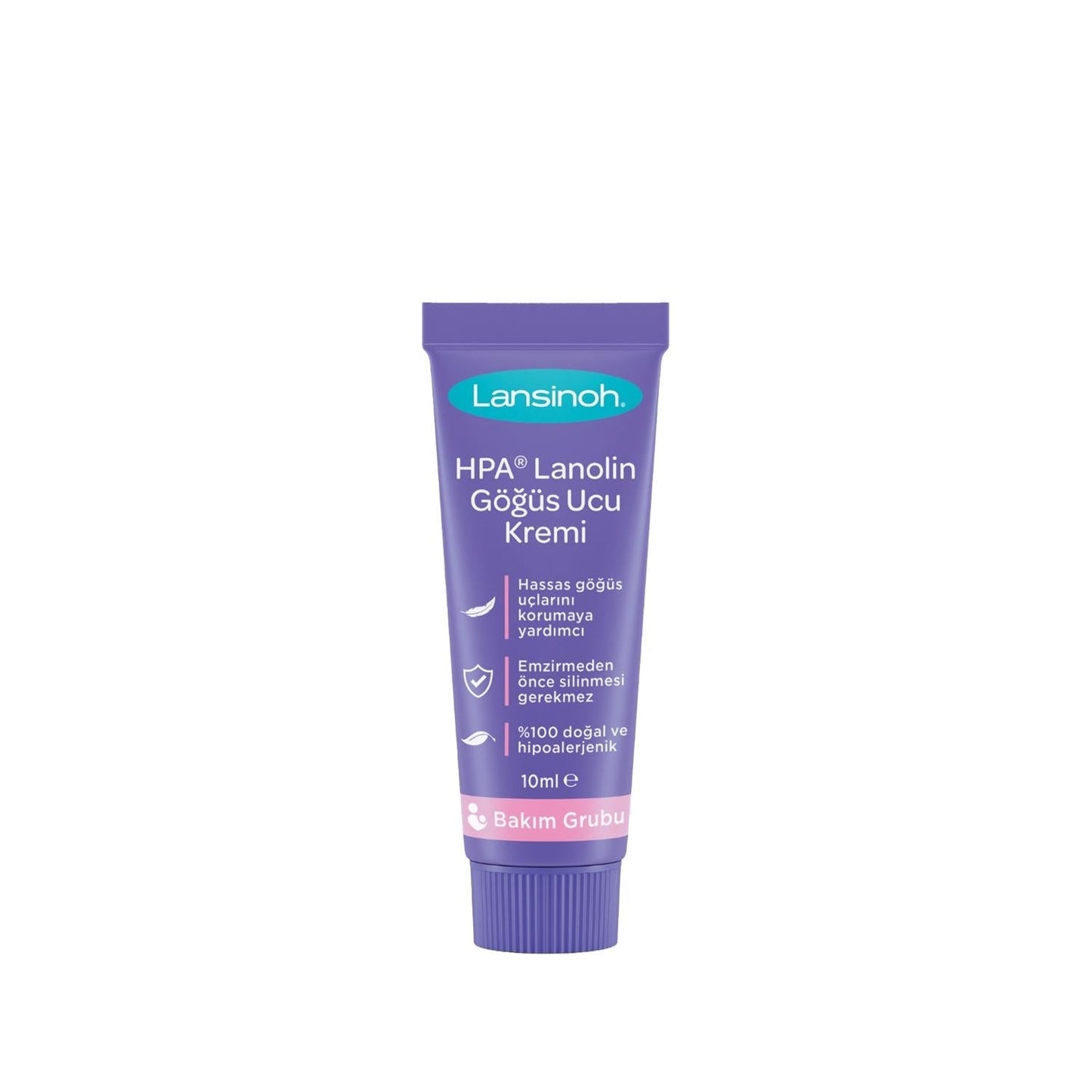 Lansinoh Nipple Cream for Breastfeeding Mothers: Soothes Sore & Cracked Nipples - Lanolin Balm for Pain Relief & Safe Baby Feeding - 0.34 fl oz