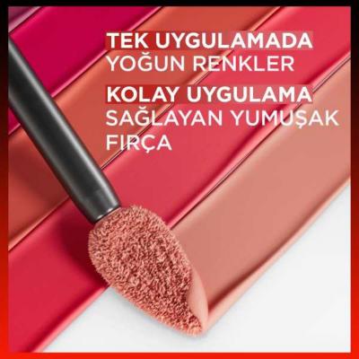 Loreal Paris Infaillible Matte Resistance Liquid Matte Lipstick - 400 Spill The Tea, Transfer-Resistant, Moisturizing, Long-Lasting Matte Finish