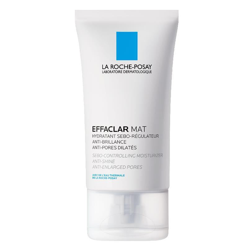 La Roche Posay Effaclar Mat Anti-Shine Moisturizer for Oily Skin - Mattifying, Hydrating, Minimizes Pores - 40ml