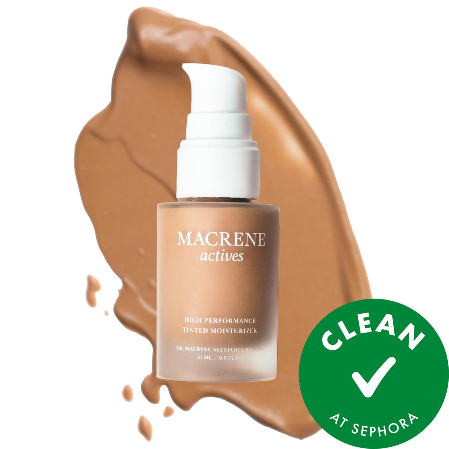 Dr. Macrene High Performance Tinted Moisturizer - Vegan, Gluten-Free, Cruelty-Free Tinted Moisturizer for Natural Skincare