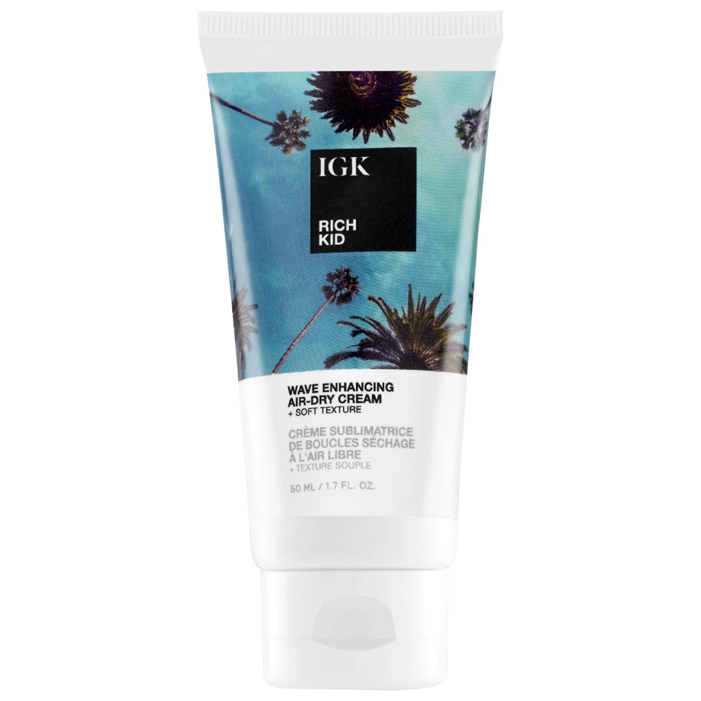 RICH KID Coconut Oil Air-Dry Styling Cream - Vegan, Cruelty-Free Hair Care for Curls & Waves