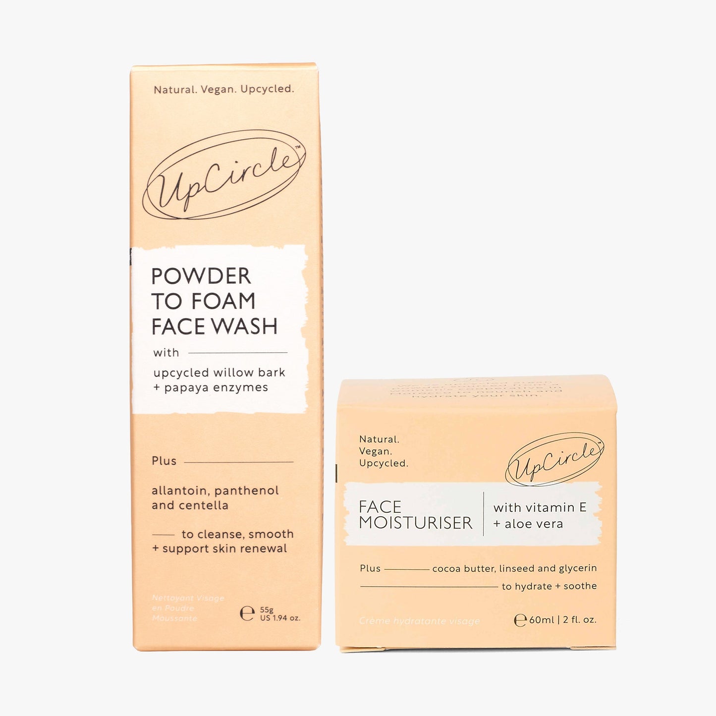 The Daily Duo: Foaming Face Wash + Vitamin E Moisturizer - M2G