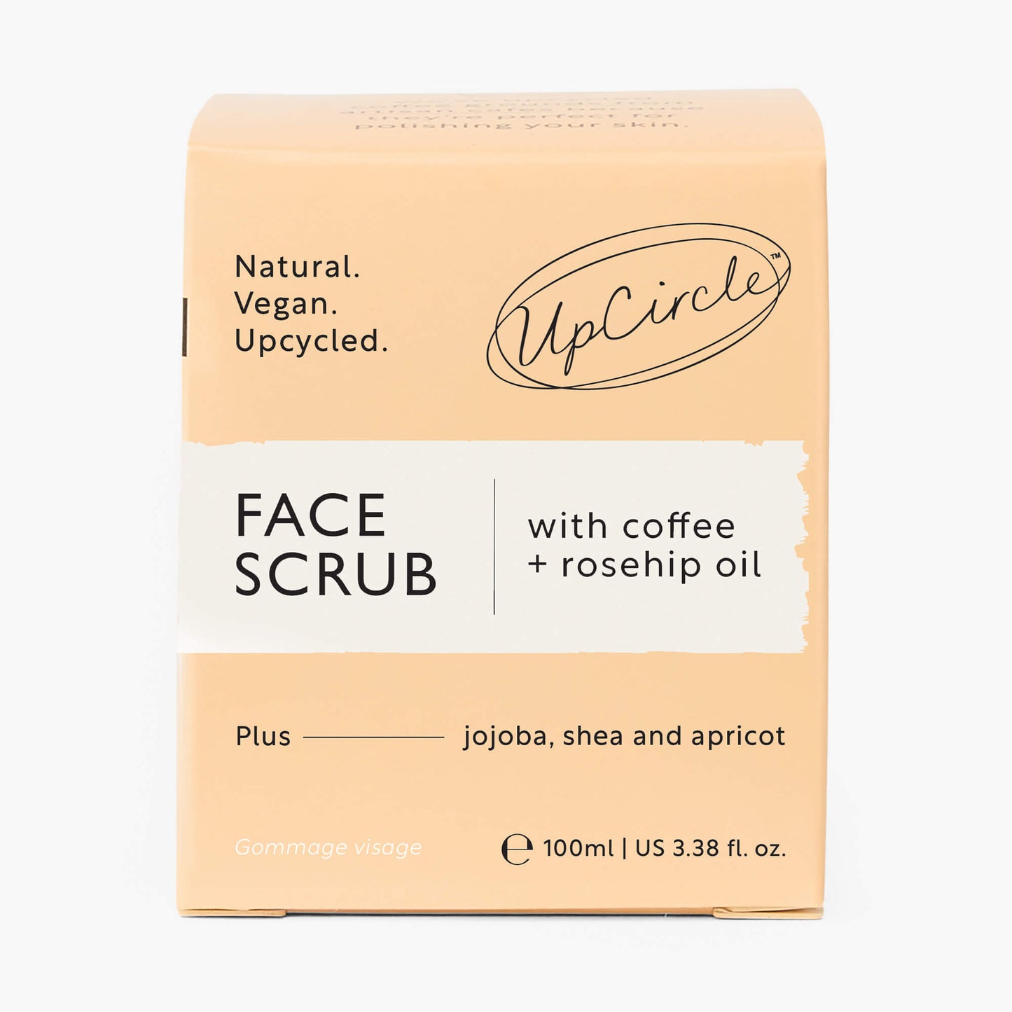 Face Scrub with Coffee + Rosehip Oil - M2G