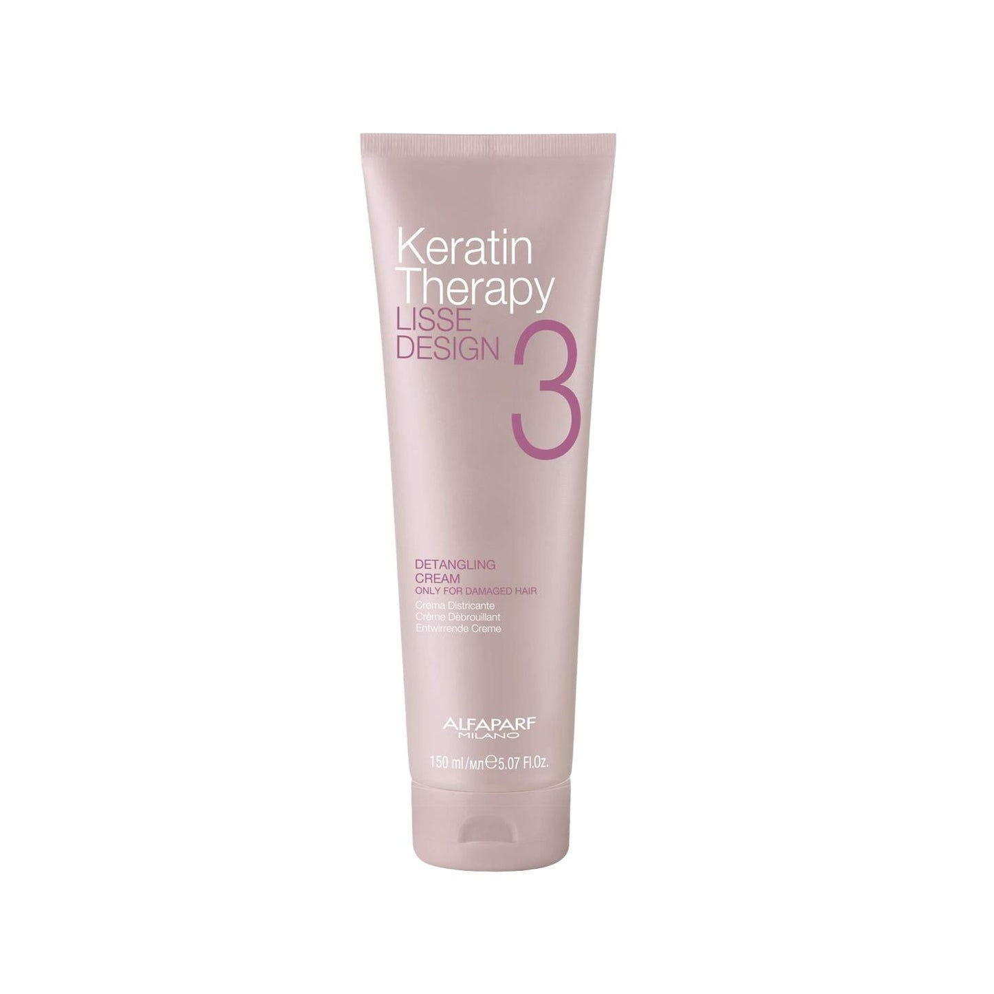 Alfaparf Keratin Therapy Lisse Design 3 Detangling Cream - Nourishing, Smoothing, 150ml
