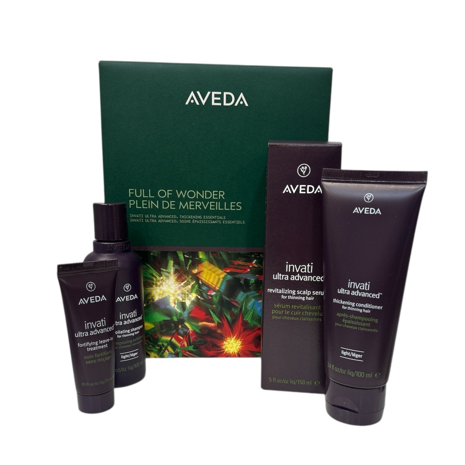 Aveda Limited-Edition Full of Wonder Invati Ultra Advanced Thickening Essentials Gift Set - M2G