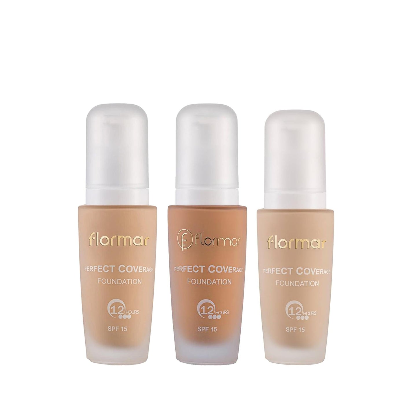 Flormar Perfect Coverage Foundation Makeup - 30ml, Comprehensive Facial Coverage & Smooth Complexion