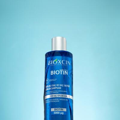 Bioxcin Biotin Shampoo for Hair Loss - 300ml Daily Hair Care for Thicker Fuller Hair