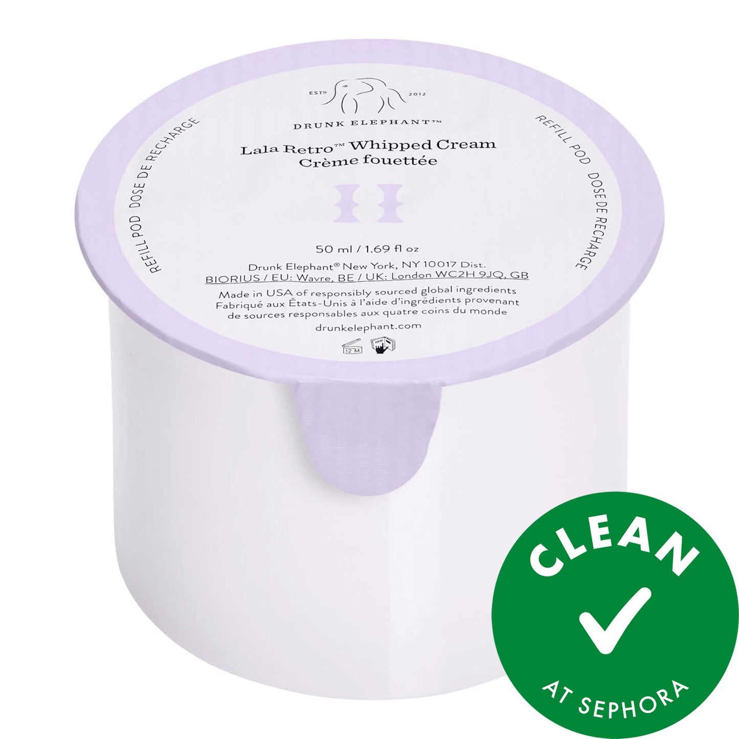 Drunk Elephant Lala Retroª:  Nourishing Face Moisturizer with African Oils & Ceramides - Hydrates, Rejuvenates & Reduces Fine Lines - Vegan & Cruelty-Free