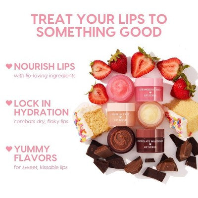 ColourPop Fresh Kiss Lip Scrub Strawberry Milk 0.28oz - Imperfect Box - M2G