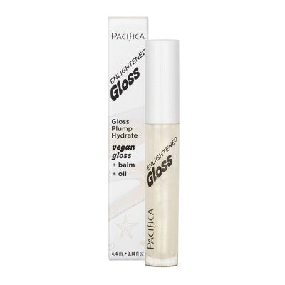 Pacifica Enlightened Lip Gloss Sugar Cake 0.14 fl oz - New - M2G