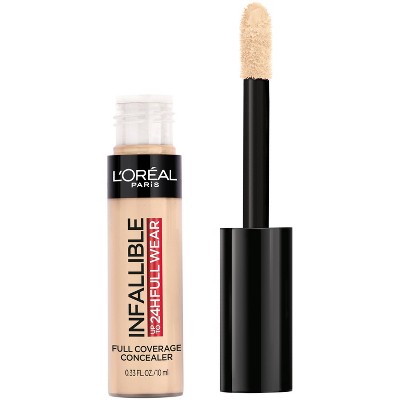 L'Oreal Paris Infallible Full Wear Waterproof Concealer 340 Fawn 0.33 fl oz - Imperfect Container - M2G