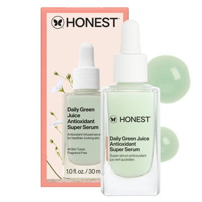 Honest Beauty Daily Green Juice Antioxidant Super Serum 1 fl oz - New - M2G