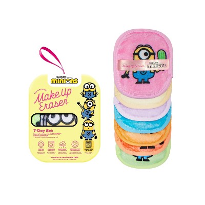 MakeUp Eraser Skincare Set Minions 7ct - New - M2G