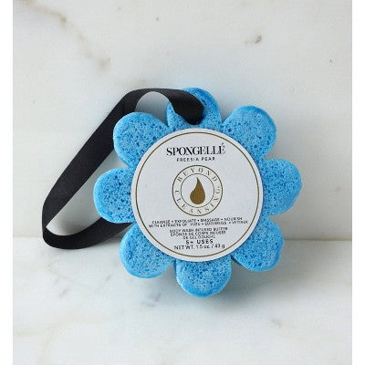 Spongelle Daisy Flower Collection Bath Sponges - Freesia Pear - M2G