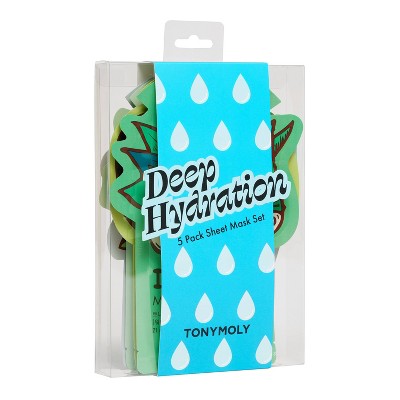 TONYMOLY Deep Hydration Sheet Mask Set 5ct - New - M2G