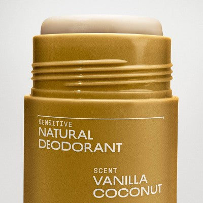 cleo+coco. Body and Hair Antiperspirants and Deodorant Powder Coconut Vanilla 0.88oz - New - M2G