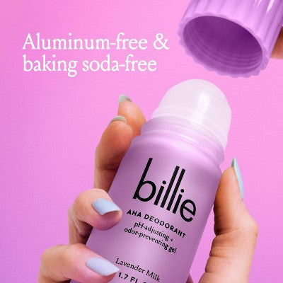 Billie AHA Gel Deodorant Lavender Milk 1.7 fl oz - New - M2G