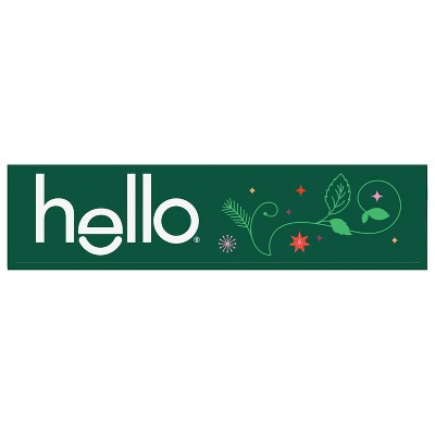 hello Holiday Home for the Holidays Toothpaste and Deodorant Travel Toiletry Bag Kit 5pc - New - M2G