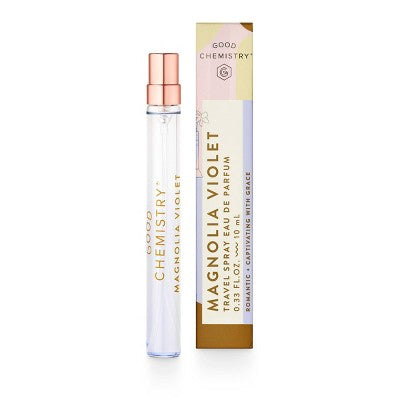 Good Chemistry Travel Spray Eau De Parfum Perfume Magnolia Violet 0.34 fl oz - New - M2G
