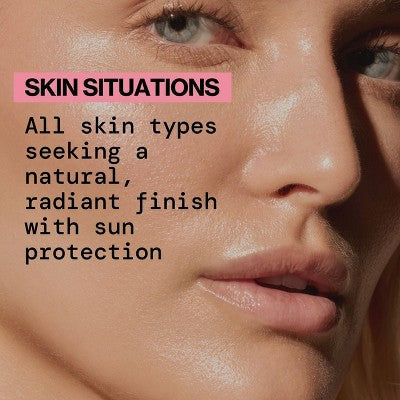 Pacifica Ultra CC Cream Radiant Foundation with SPF 17 Cool/Deep 1 fl oz - Imperfect Box - M2G