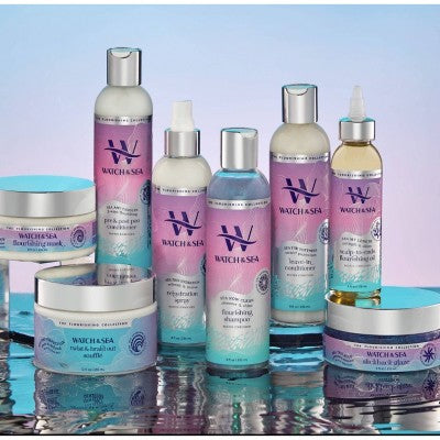 Watch & Sea The Softness Strand Protection Leave-In Flourishing Conditioner 8 fl oz - Imperfect Container - M2G