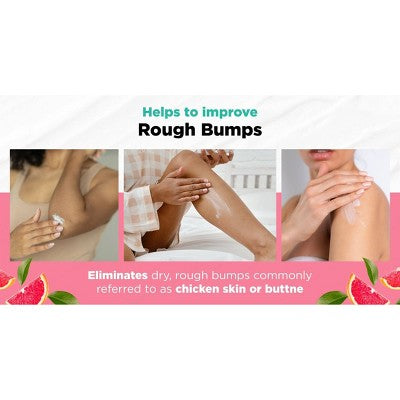 Dermasuri Exfoliating Body Lotion Pink Grapefruit 4oz - New - M2G