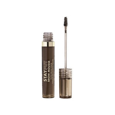 Milani Stay Put Tinted Brow Mousse Dark Brown 0.05oz - Imperfect Box - M2G