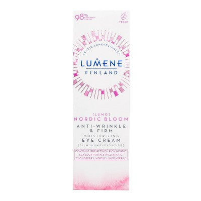 Lumene Nordic Bloom Anti-Wrinkle Firm Moisturizing Eye Cream 0.5 fl oz - New - M2G
