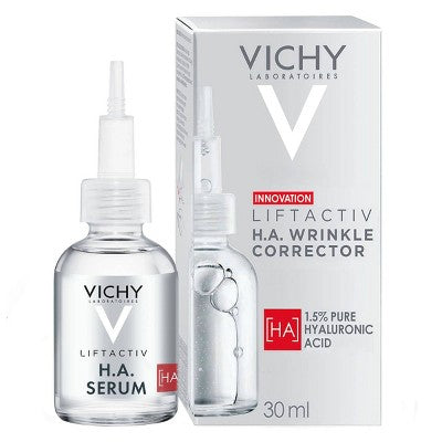 Vichy LiftActiv 1.5% Hyaluronic Acid Wrinkle Corrector Face Serum; Vitamin C 1.01 fl oz - New - M2G