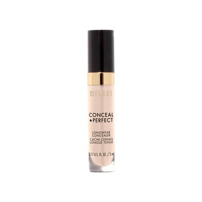 Milani Conceal + Perfect Longwear Concealer 100 Pure Ivory 0.17 fl oz - Imperfect Container - M2G
