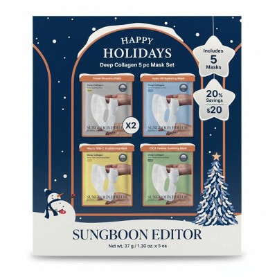 SUNGBOON EDITOR Deep Collagen Overnight Mask Gift Set 5ct - Missing Box - M2G