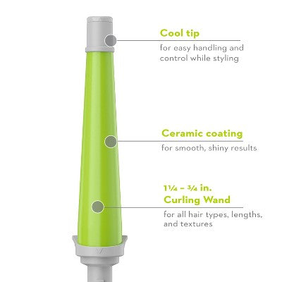 Conair Style Chemistry Tapered Curling Wand Attachment 1 1/4-3/4 - New - M2G