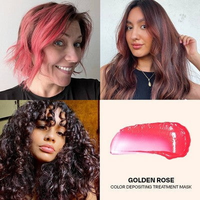 Overtone Golden Rose Daily Conditioner Semi-Permanent Rose Gold Hair Color 4.5 oz - New - M2G