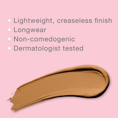 Neutrogena Healthy Skin Radiant Cream Concealer with Peptides + Antioxidants Golden Medium/Deep 01 0.24oz - Imperfect Container - M2G