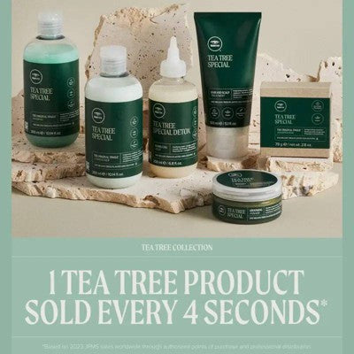 Tea Tree Special Detox Foaming Salt Hair Scrub 6.5oz - New - M2G