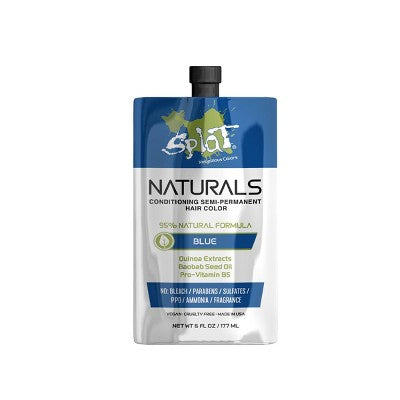 Splat Semi-Permanent Hair Color Naturals Blue 6 fl oz - New - M2G