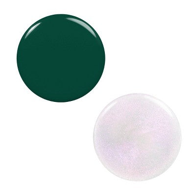 essie gel by essie Evergreen Fantasy Longwear Duo Gift Set Vegan Nail Polish Set 2pc - Imperfect Box - M2G