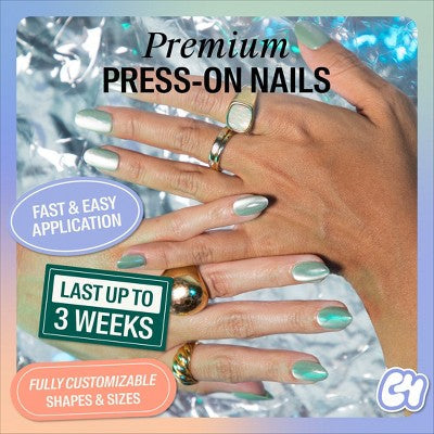 Chillhouse Chill Tips Press-On Fake Nails AI Supernova 24ct - Imperfect Box - M2G