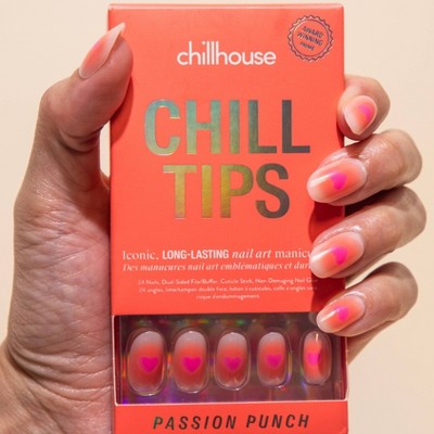 Chillhouse Fake Nails Passion Punch 24ct - New - M2G