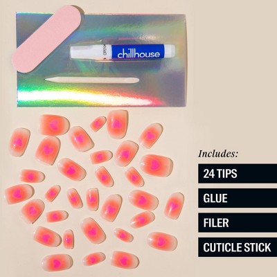 Chillhouse Fake Nails Passion Punch 24ct - New - M2G