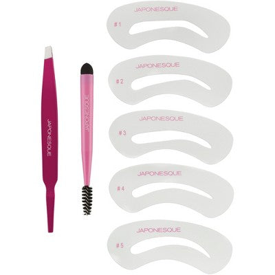 JAPONESQUE Beauty Tool Brow Builder Set 7ct - New - M2G
