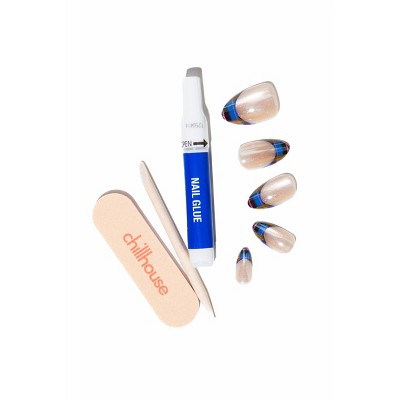 Chillhouse Chill Tips Press-On Nail Set Priestess of Punk 24ct - New - M2G