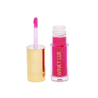 Winky Lux Barely There Tinted Lip Oil Luscious 0.12 fl oz - Imperfect Box - M2G