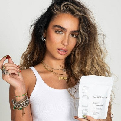 Imarais Beauty Glow Skincare Gummies Vegan and Sugar-Free 30ct - Imperfect Container - M2G