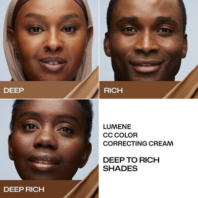 Lumene CC Color Correcting Cream 9 Deep Rich 1 fl oz - New - M2G